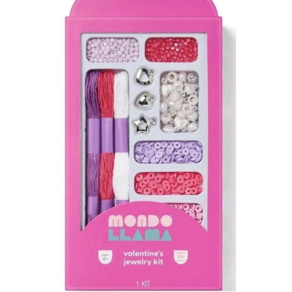 Mondo Llama Bracelet Craft Kit - Beads/Jewelry Making - 469 Pieces - NEW